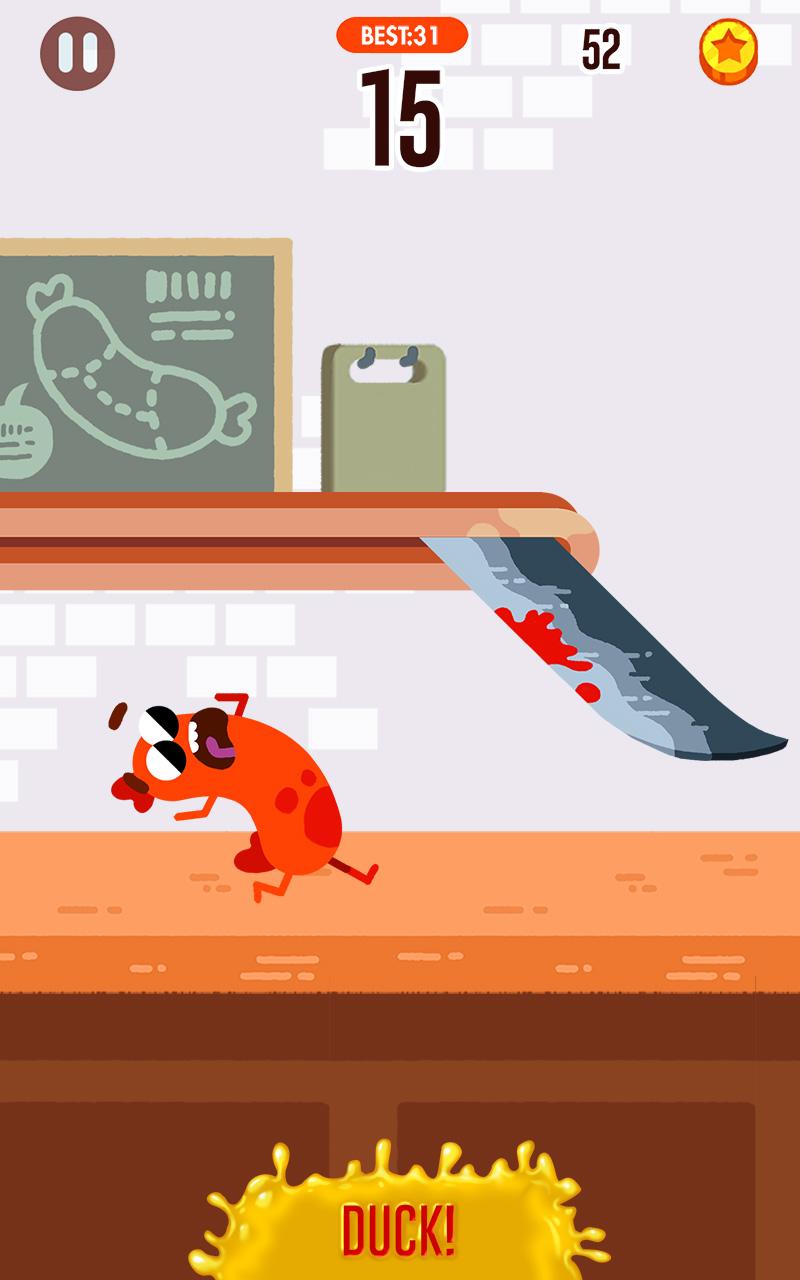 اسکرین شات 1 بازی Run Sausage Run!