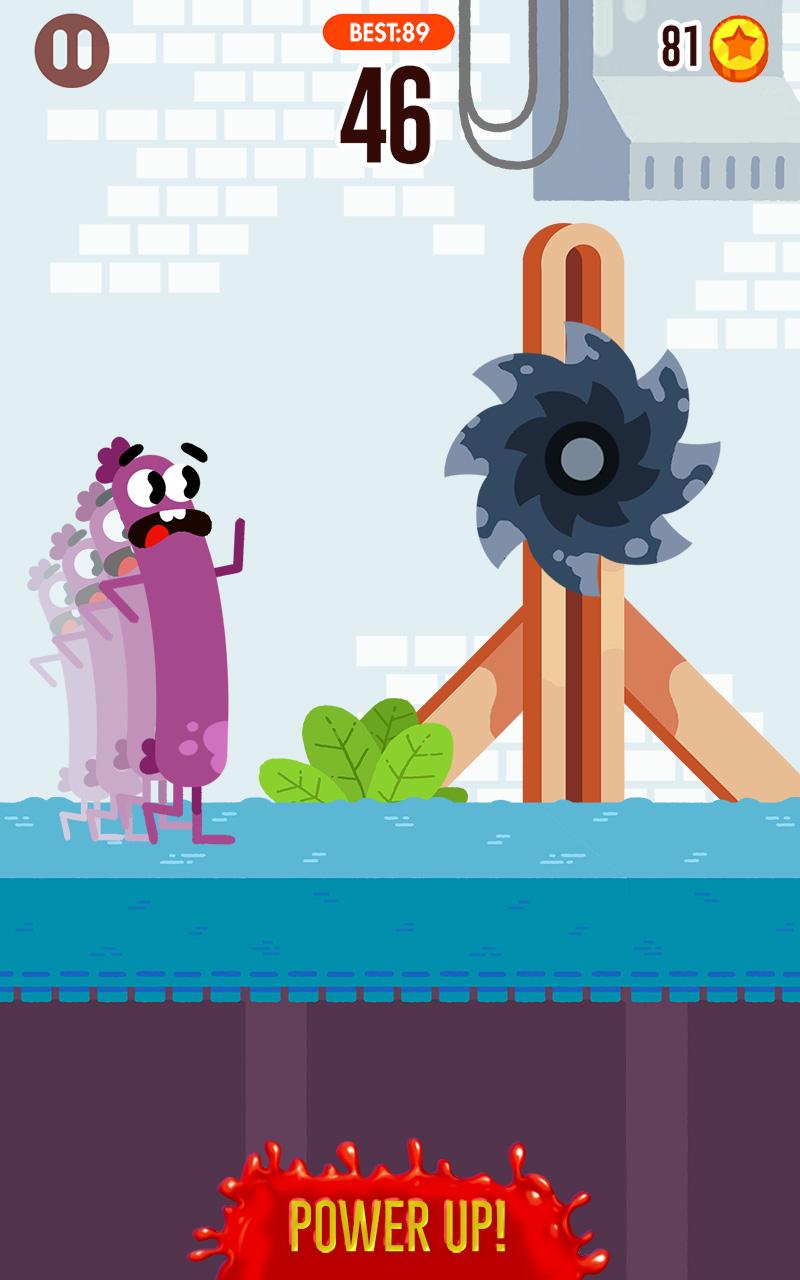 اسکرین شات 4 بازی Run Sausage Run!