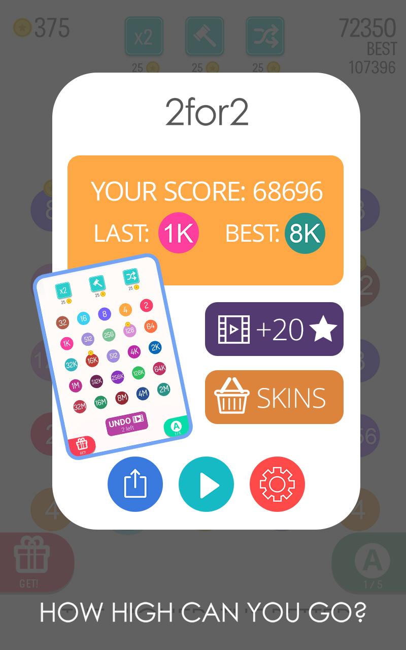 اسکرین شات 4 بازی 2 For 2: Connect the Numbers