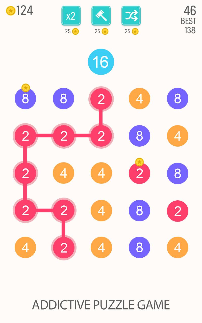 اسکرین شات 1 بازی 2 For 2: Connect the Numbers