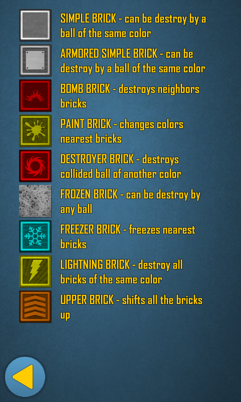 اسکرین شات 2 بازی Bricks Crash 2