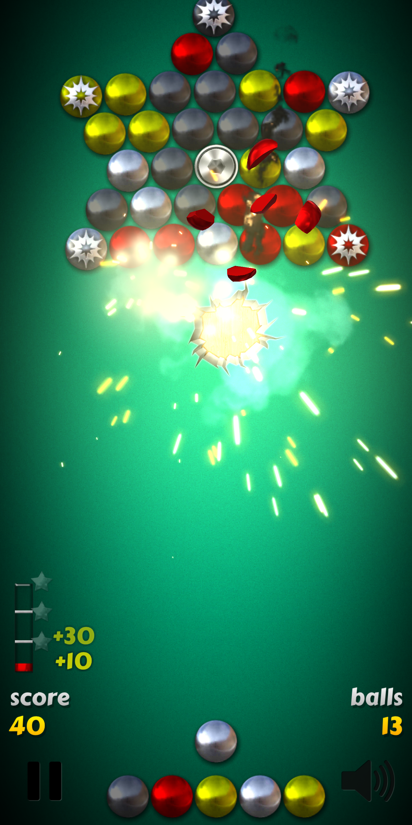 اسکرین شات 1 بازی Magnet Balls: Physics Puzzle