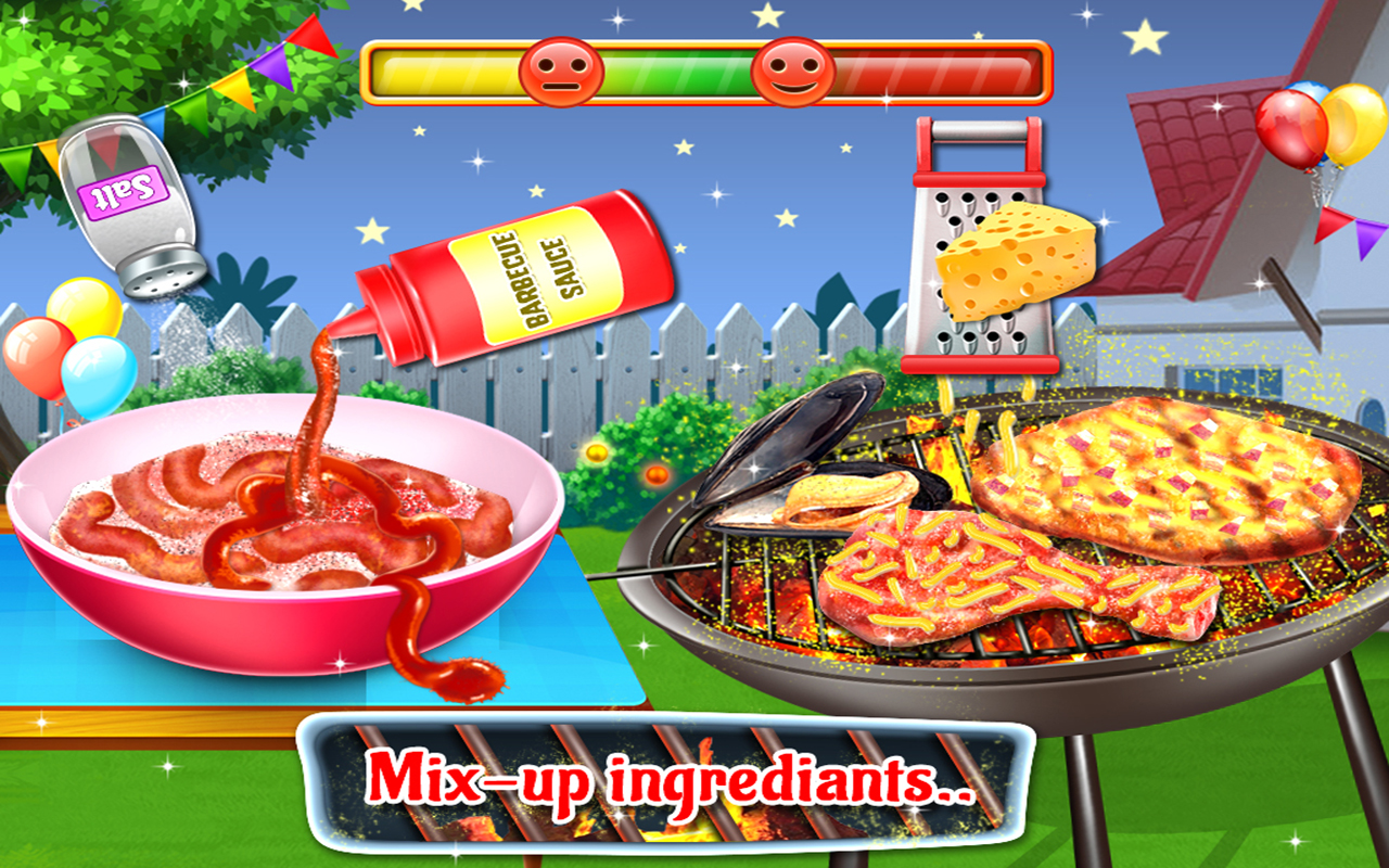 اسکرین شات 2 بازی Backyard BBQ Grill Party