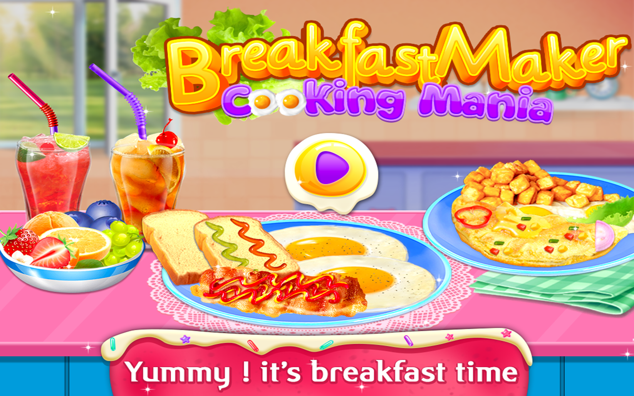 اسکرین شات 1 بازی Breakfast Maker - Cooking game