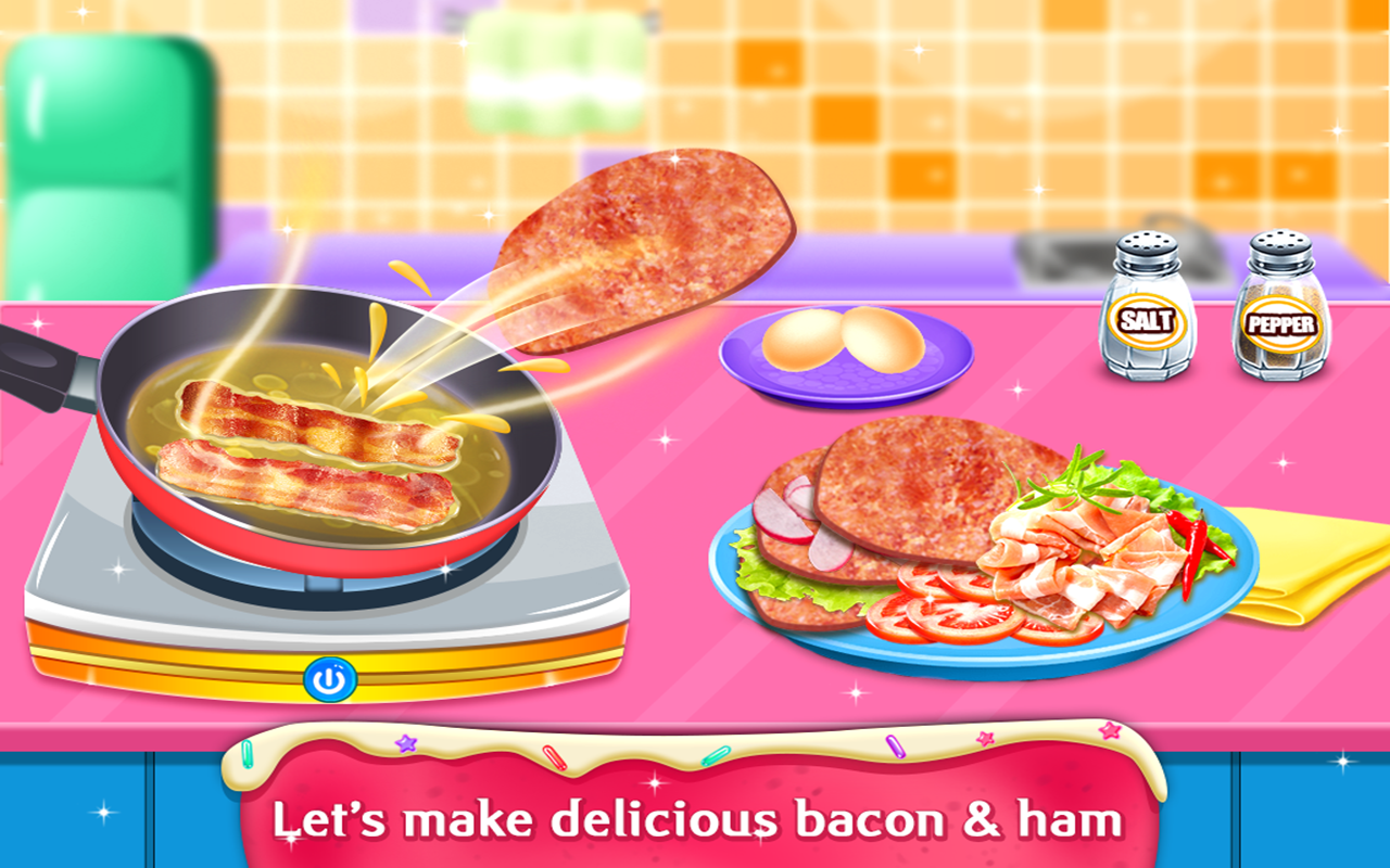اسکرین شات 3 بازی Breakfast Maker - Cooking game