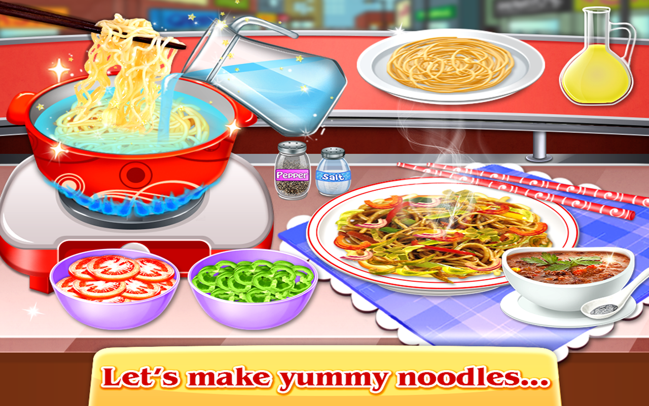 اسکرین شات 2 بازی Chinese Street Food Maker