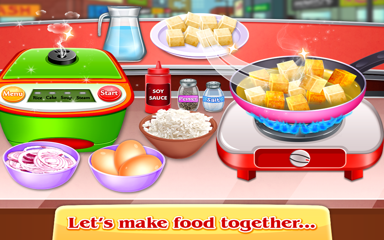 اسکرین شات 3 بازی Chinese Street Food Maker