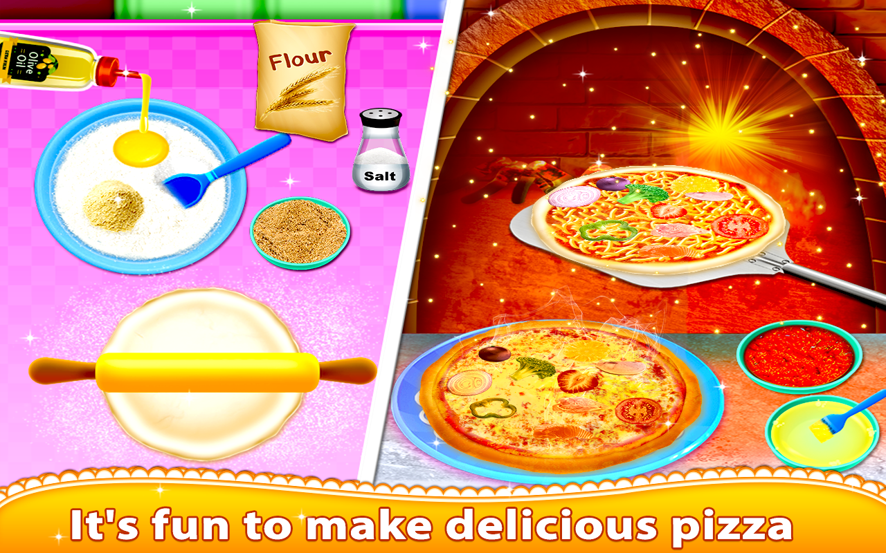 اسکرین شات 2 بازی Italian Food Chef Cook Pizza