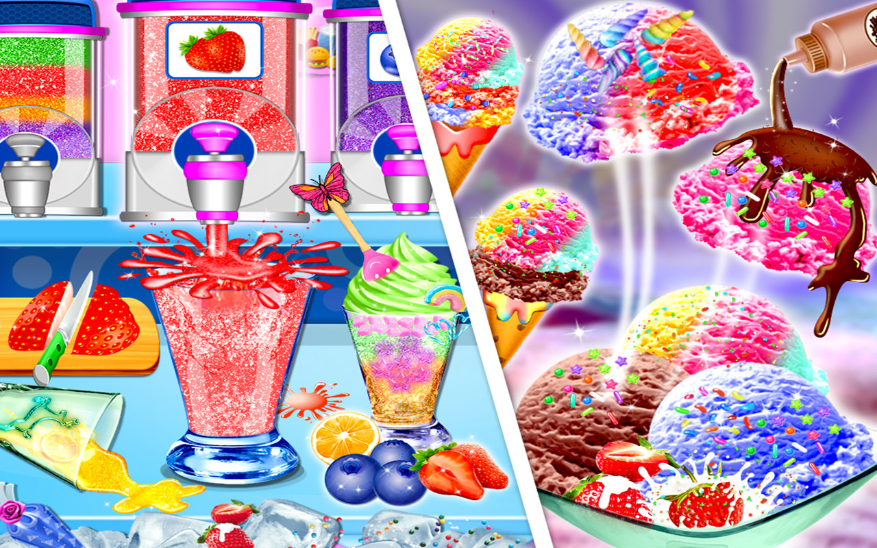 اسکرین شات 3 بازی Rainbow Ice Cream Party