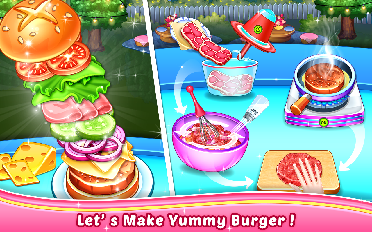 اسکرین شات 2 بازی Street Food - Cooking Game
