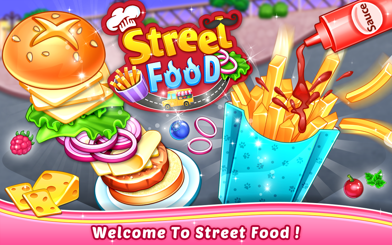 اسکرین شات 1 بازی Street Food - Cooking Game