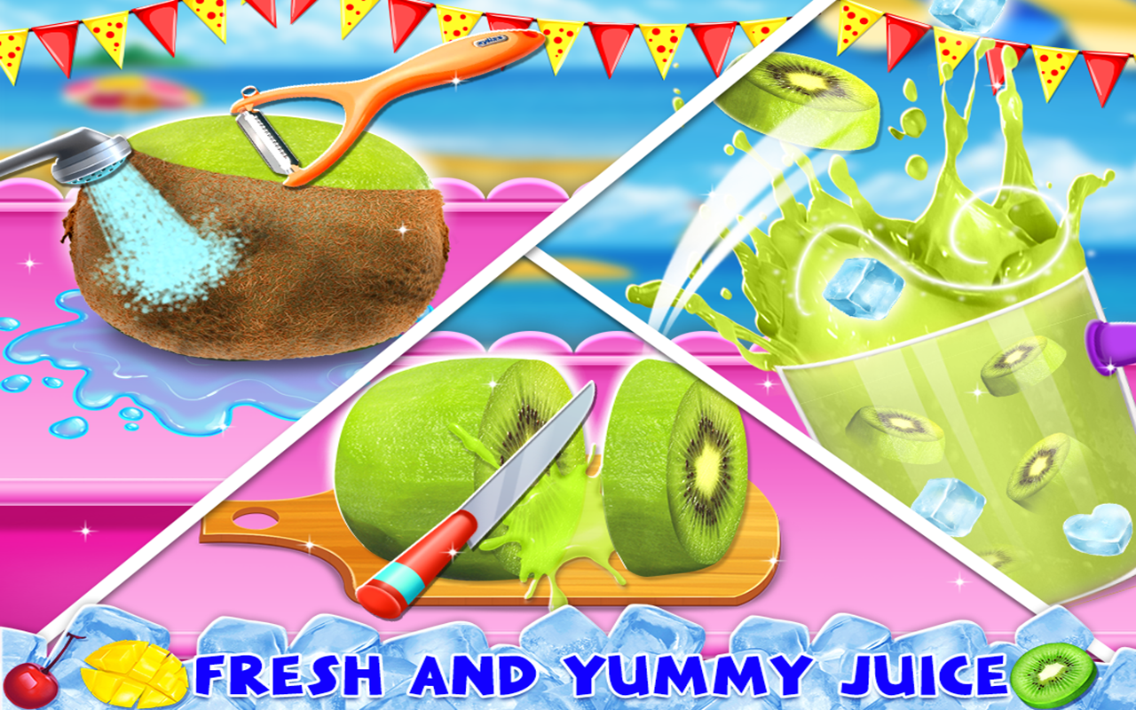اسکرین شات 2 بازی Summer Fruit Juice Festival