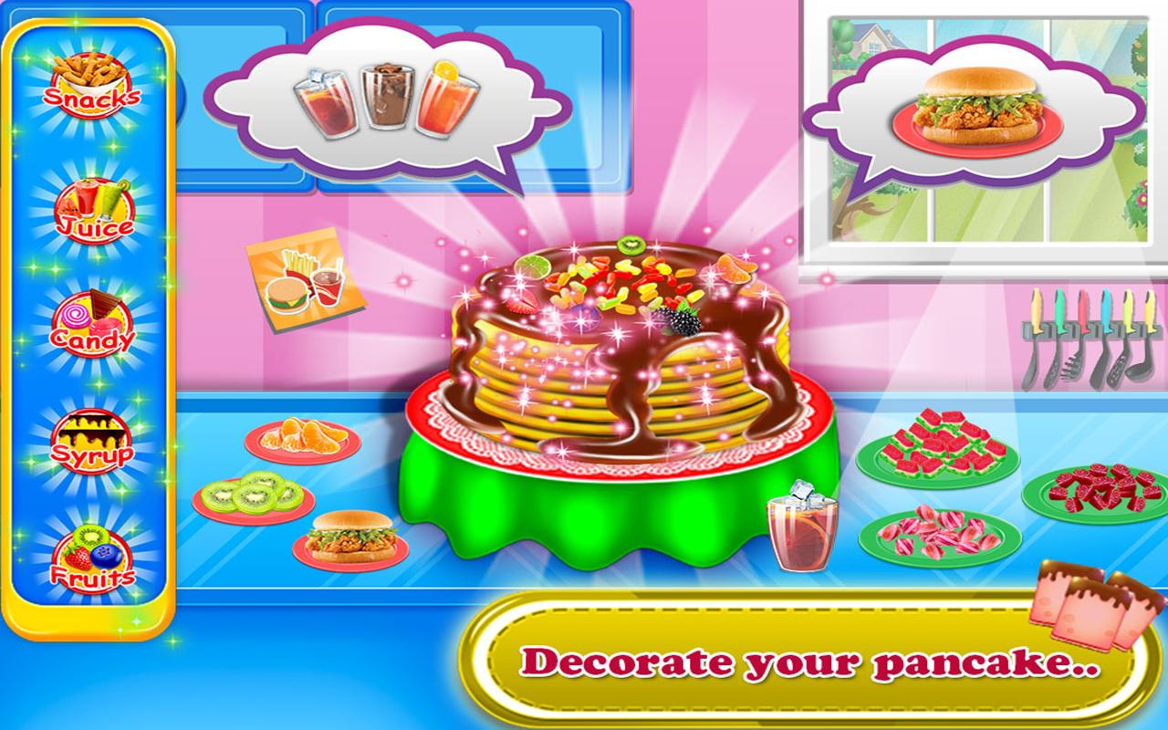 اسکرین شات 4 بازی Sweet Pancake Maker Game