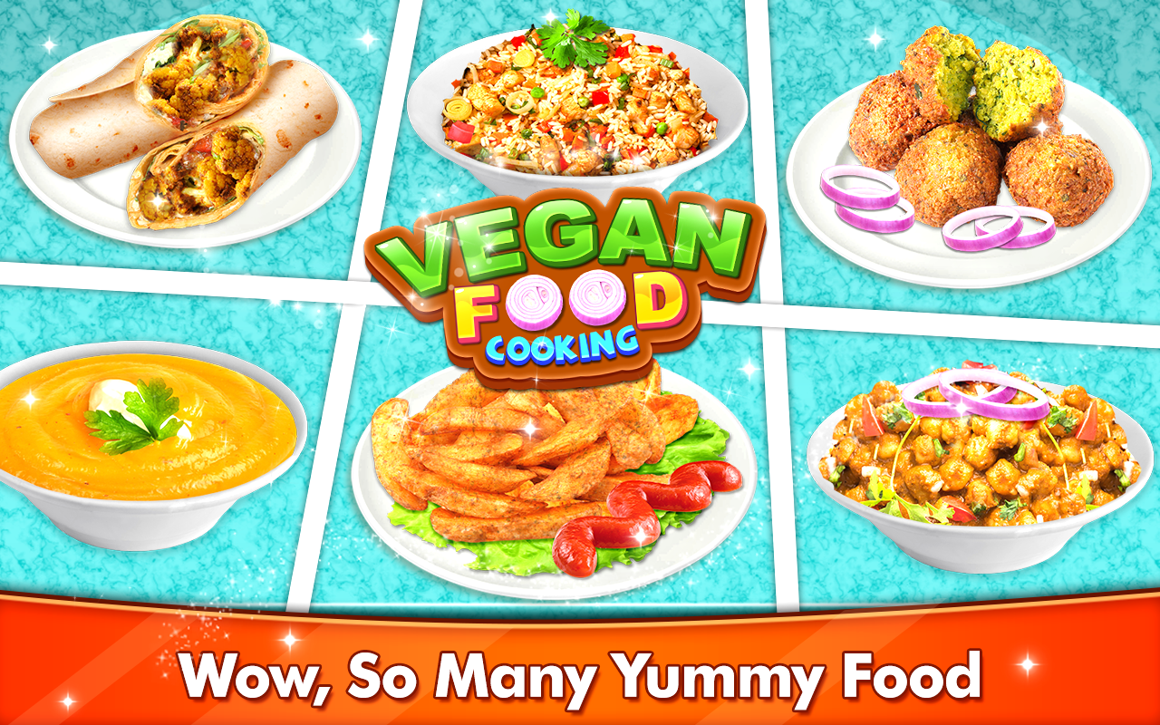 اسکرین شات 4 بازی Vegan Food Cooking Game
