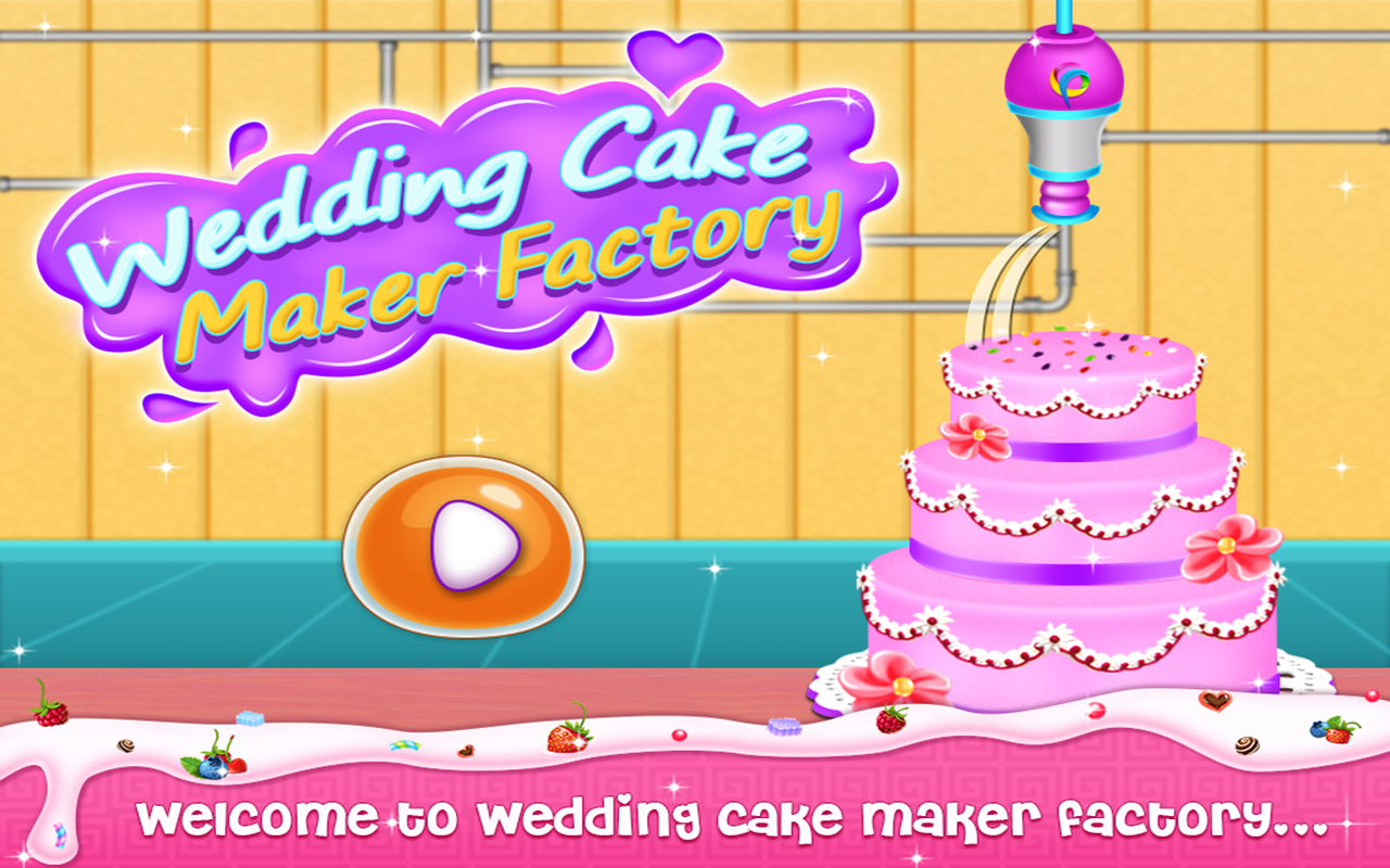 اسکرین شات 1 بازی Wedding Cake Maker Factory