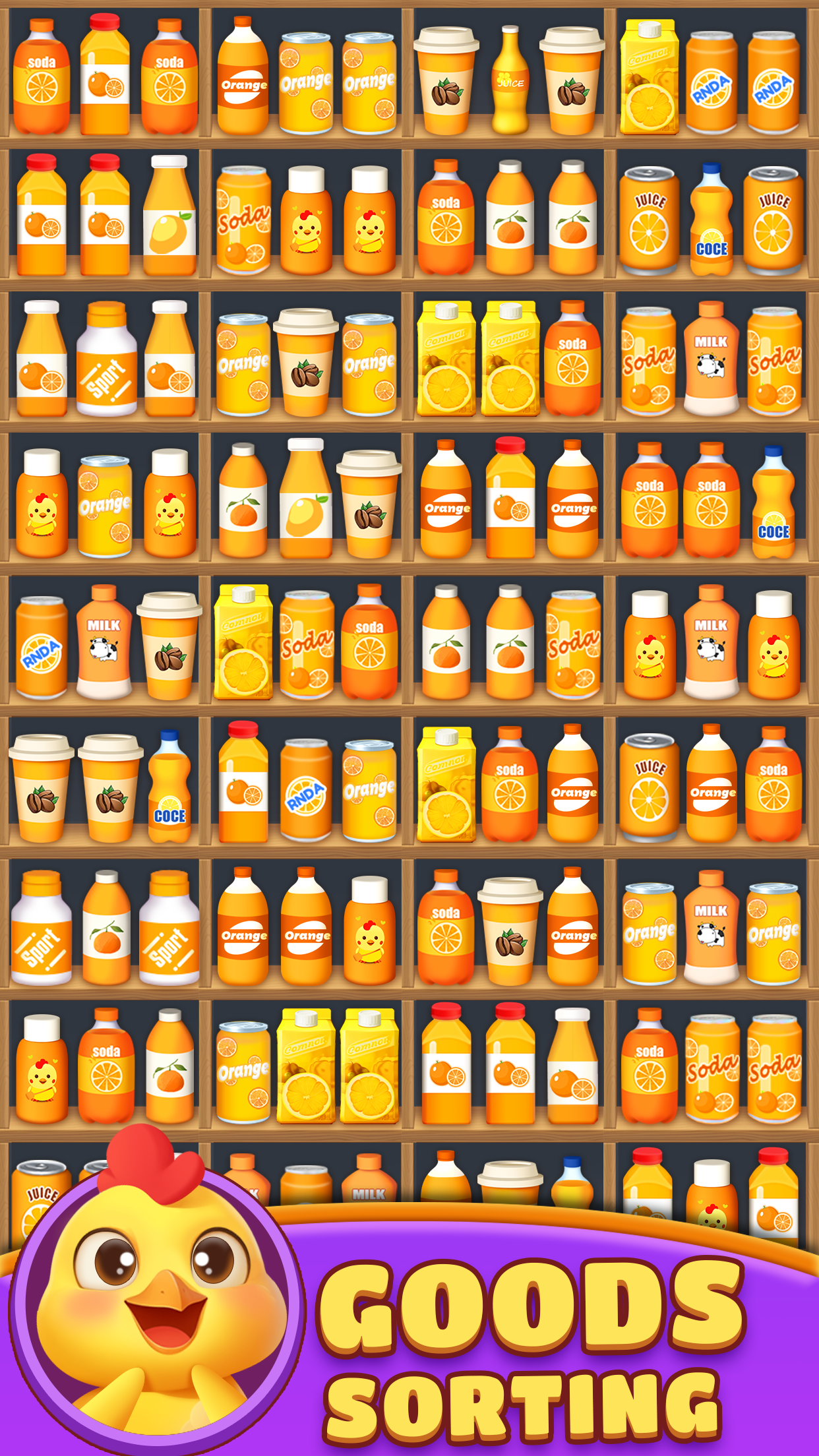 اسکرین شات 2 بازی Crazy Sort - Goods Puzzle