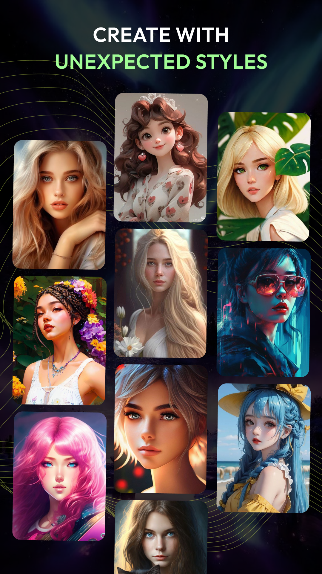 اسکرین شات 5 برنامه BeautifyX - AI Makeover Studio
