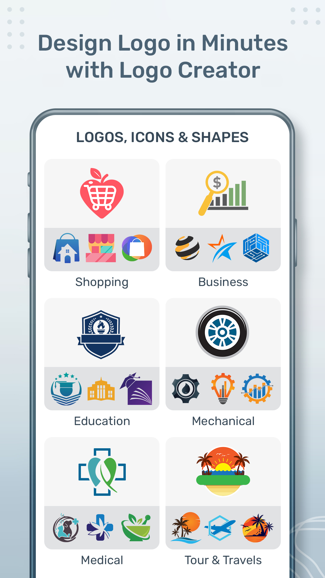 اسکرین شات 4 برنامه Logo Maker : Graphic Design