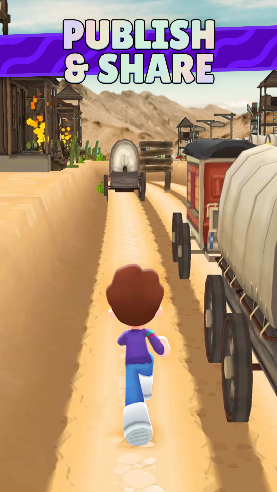 اسکرین شات 4 بازی Kooply Run: Subway Craft