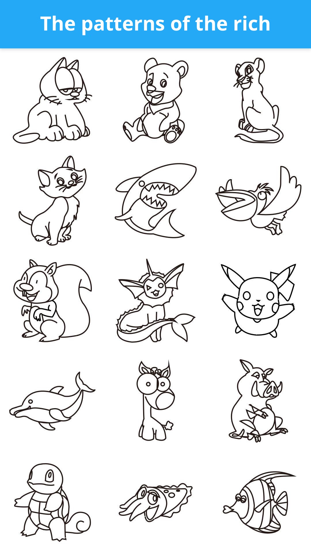 اسکرین شات 6 برنامه How To Draw Animal