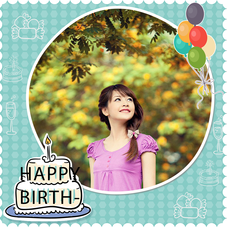 اسکرین شات 3 برنامه Happy Birthday Frame