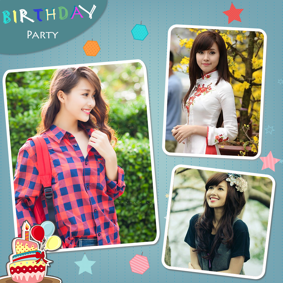 اسکرین شات 4 برنامه Happy Birthday Frame