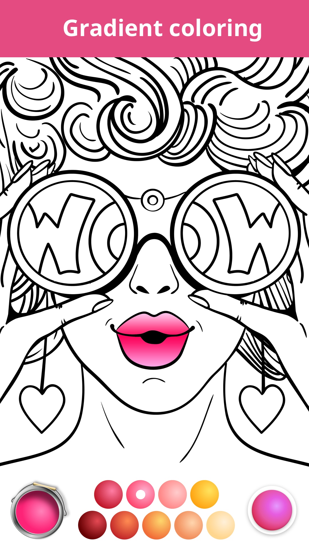 اسکرین شات 3 برنامه Colorfit: Drawing & Coloring