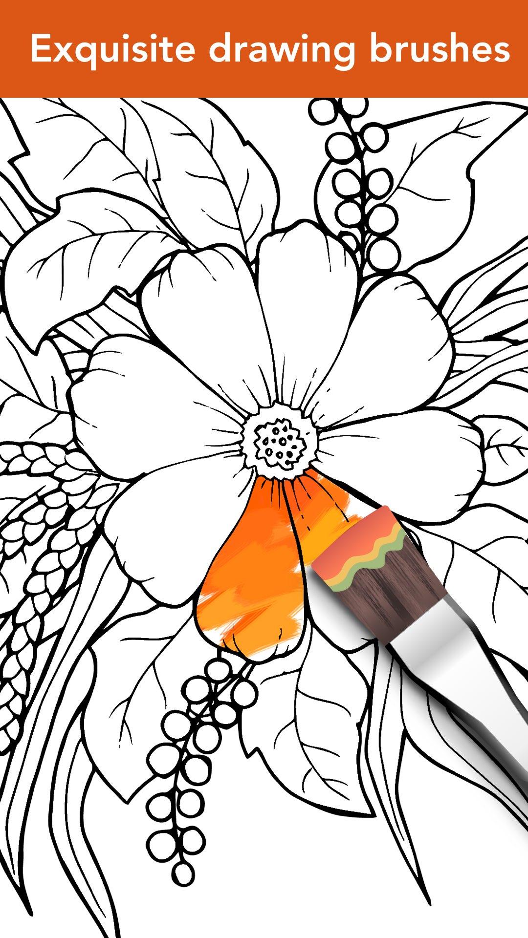 اسکرین شات 4 برنامه Colorfit: Drawing & Coloring