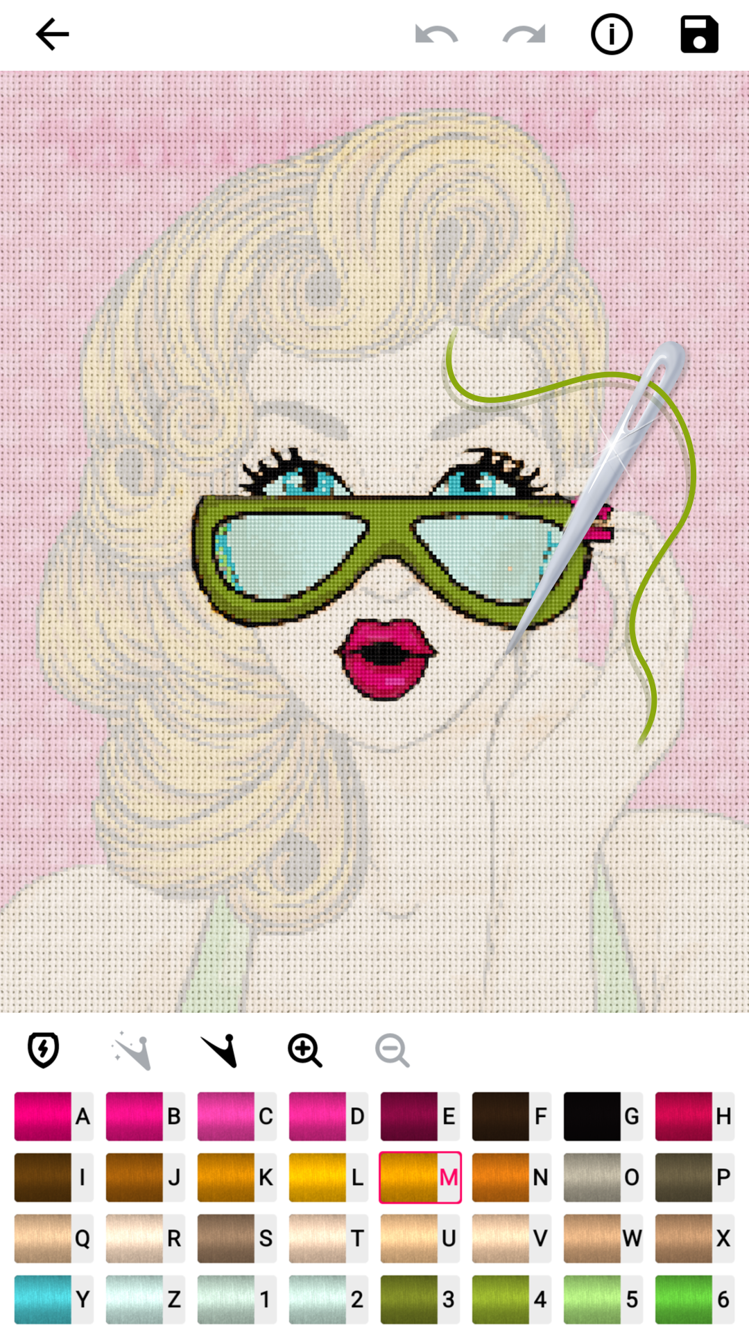 اسکرین شات 1 بازی Cross Stitch Joy