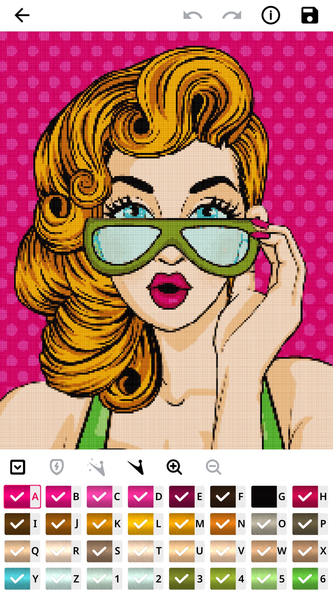 اسکرین شات 2 بازی Cross Stitch Joy