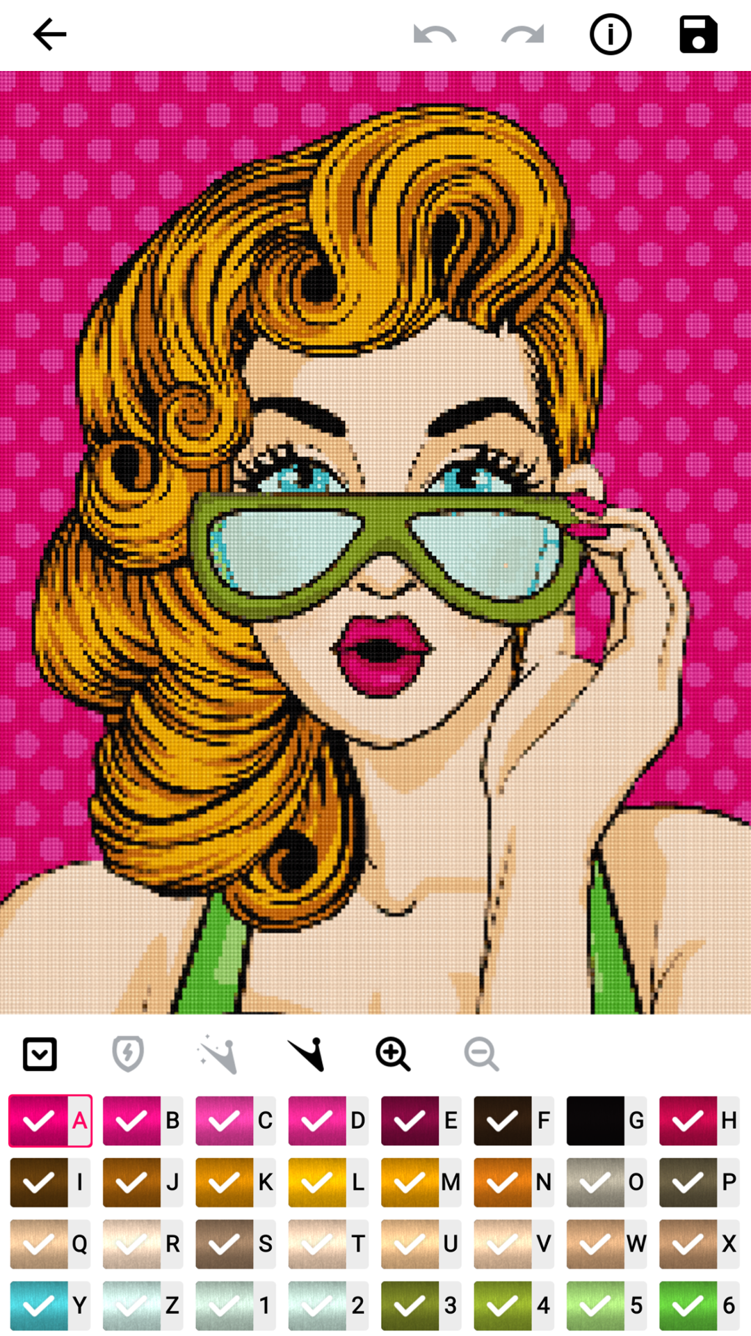 اسکرین شات 2 بازی Cross Stitch Joy