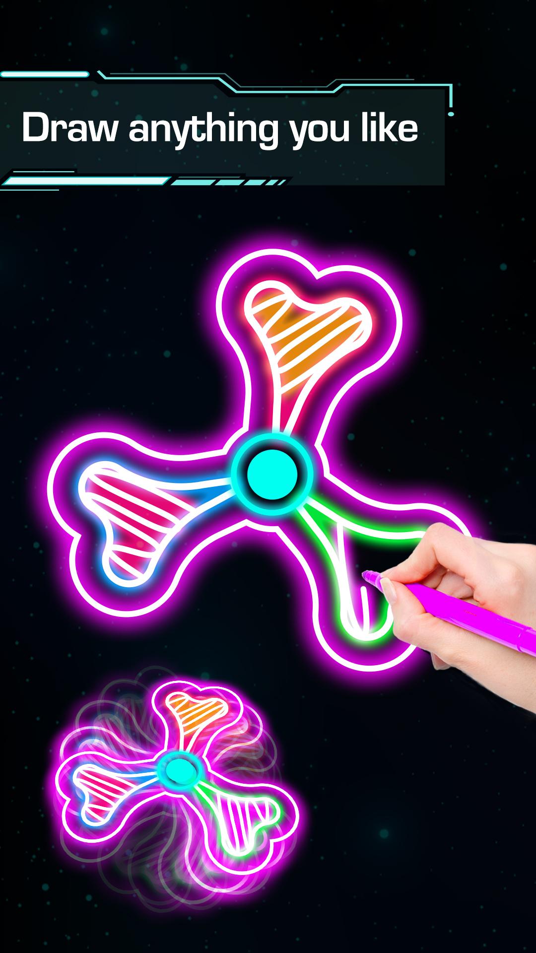 اسکرین شات 5 بازی Draw Finger Spinner