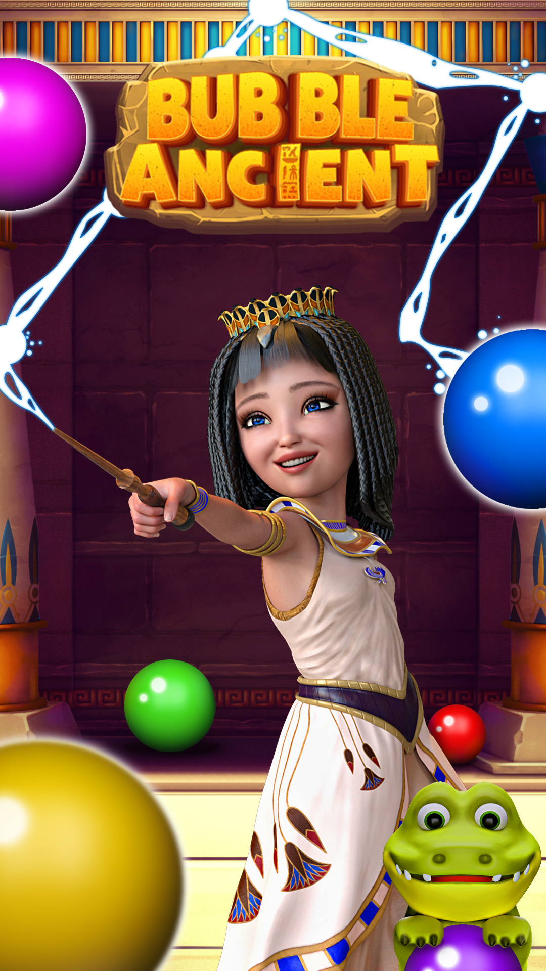 اسکرین شات 2 بازی Bubble Ancient: Pyramid Pop