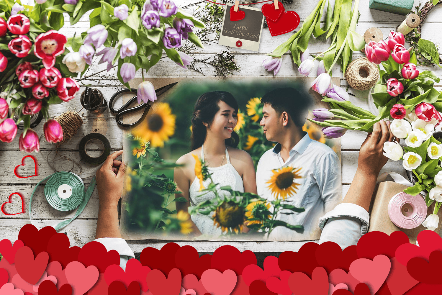 اسکرین شات 7 برنامه Art Love Frame - artistic phot