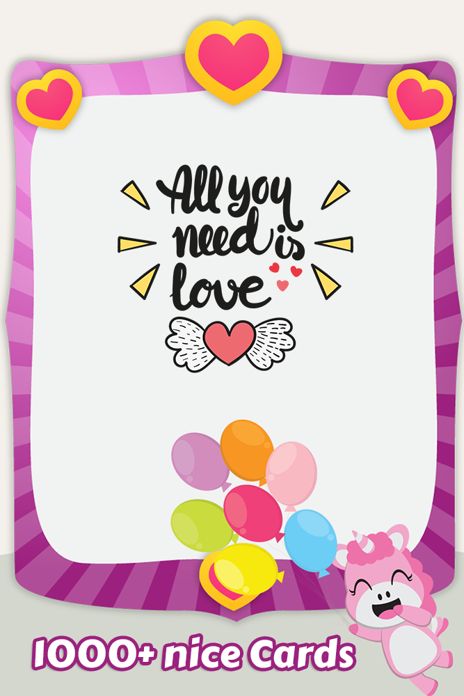 اسکرین شات 5 برنامه Creative Card: Make greeting e