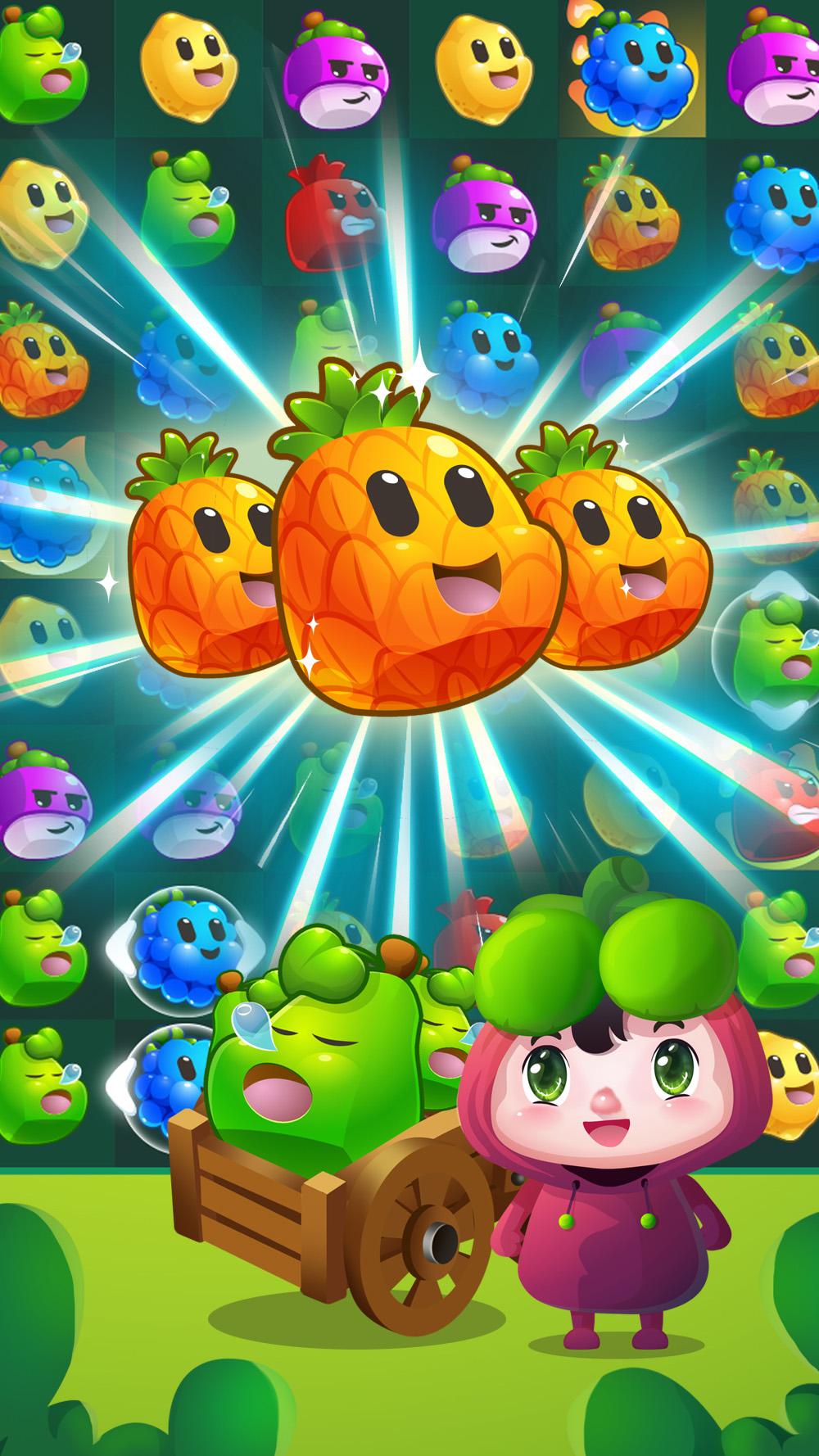 اسکرین شات 2 بازی Fruit Puzzle Wonderland