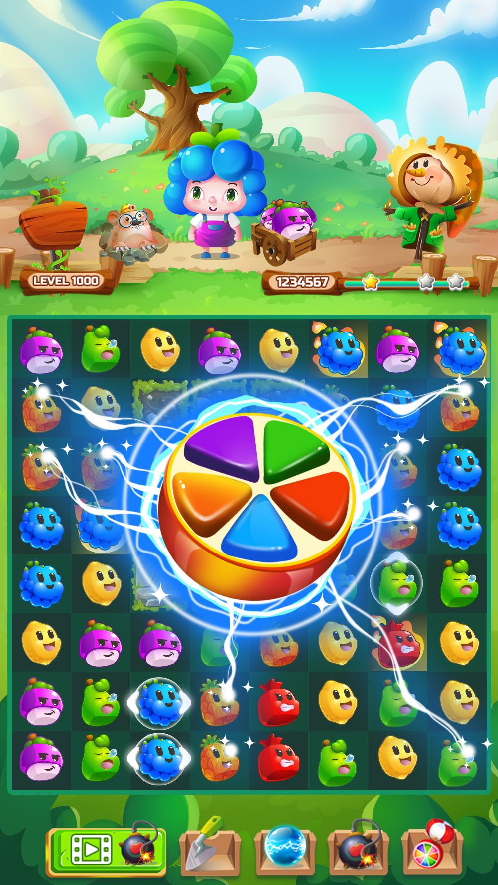 اسکرین شات 4 بازی Fruit Puzzle Wonderland