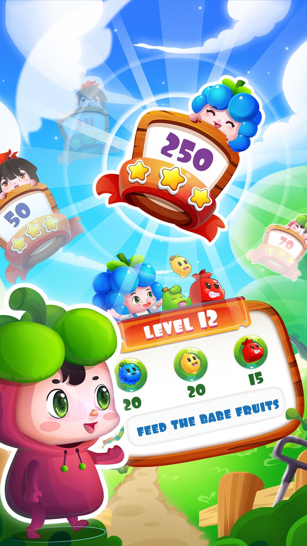 اسکرین شات 5 بازی Fruit Puzzle Wonderland