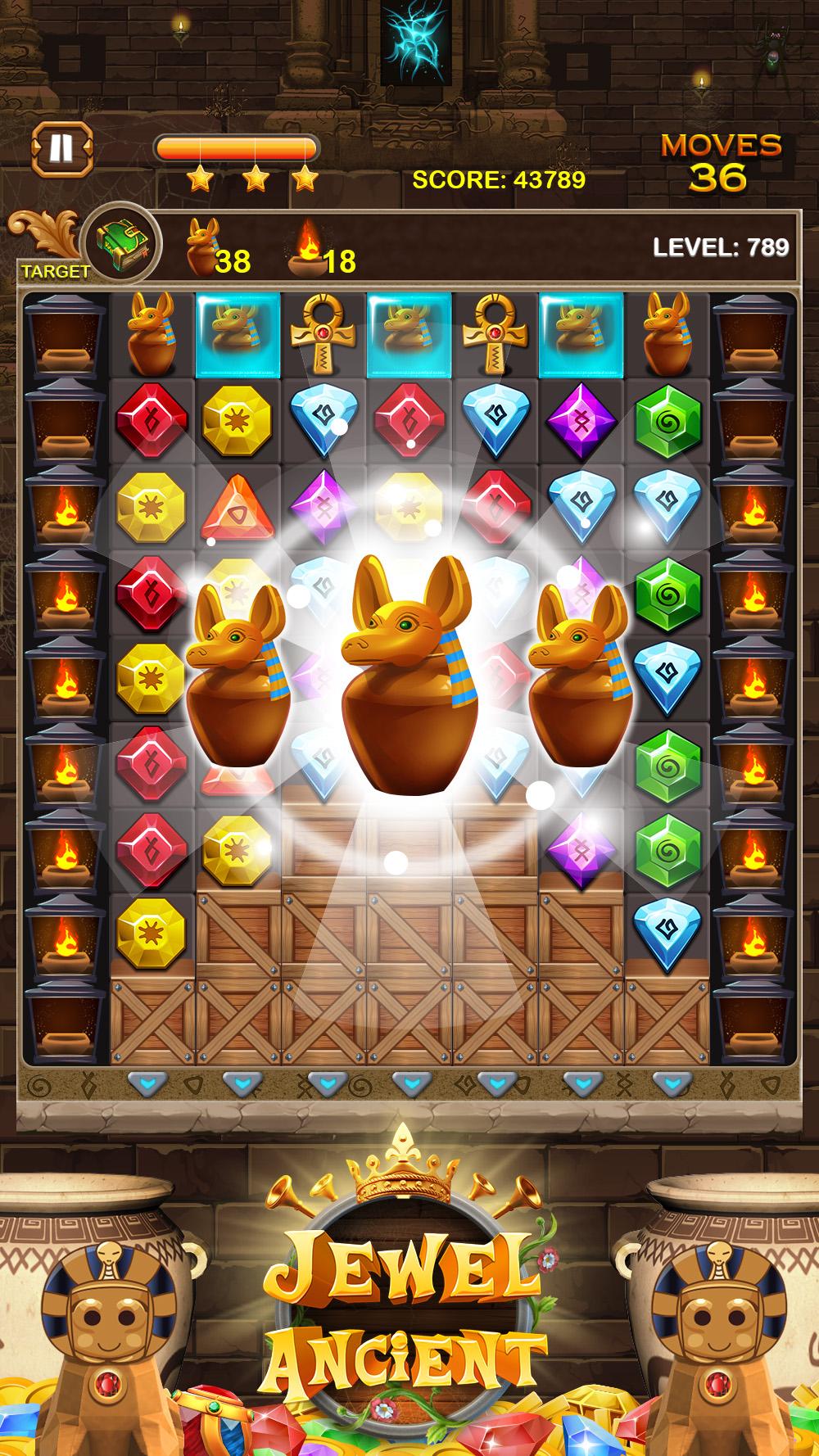 اسکرین شات 2 بازی Jewel Ancient Pyramid Treasure