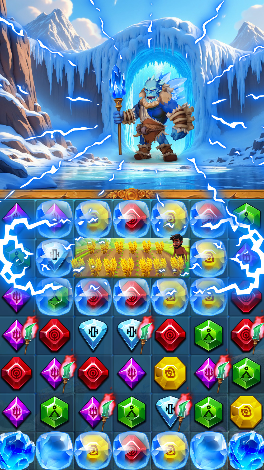 اسکرین شات 3 بازی Jewel Ancient 3: Myth Atlantis