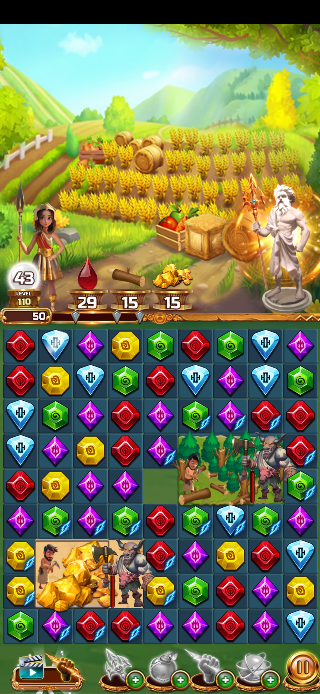 اسکرین شات 8 بازی Jewel Ancient 3: Atlantis Gems