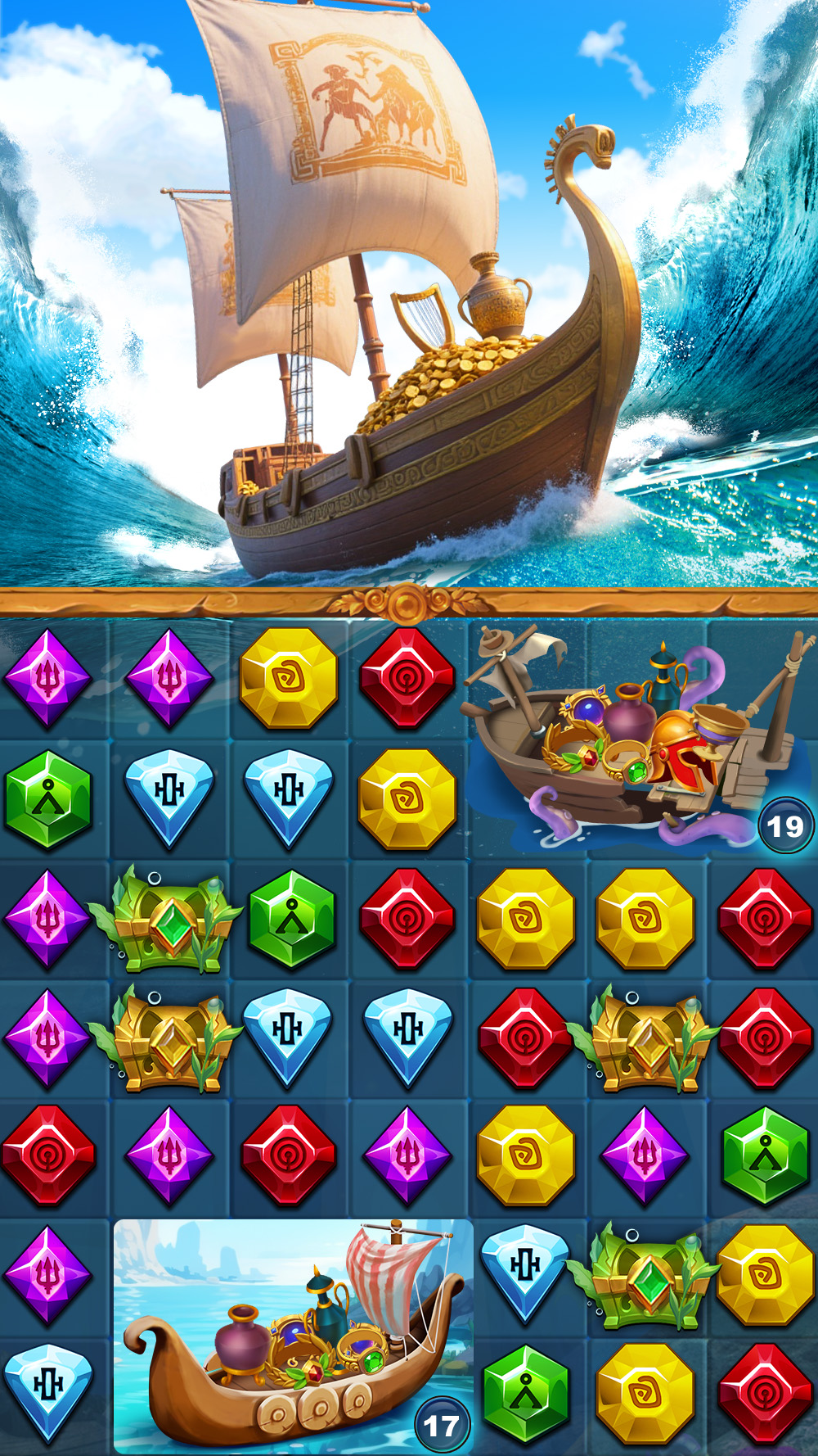 اسکرین شات 4 بازی Jewel Ancient 3: Myth Atlantis