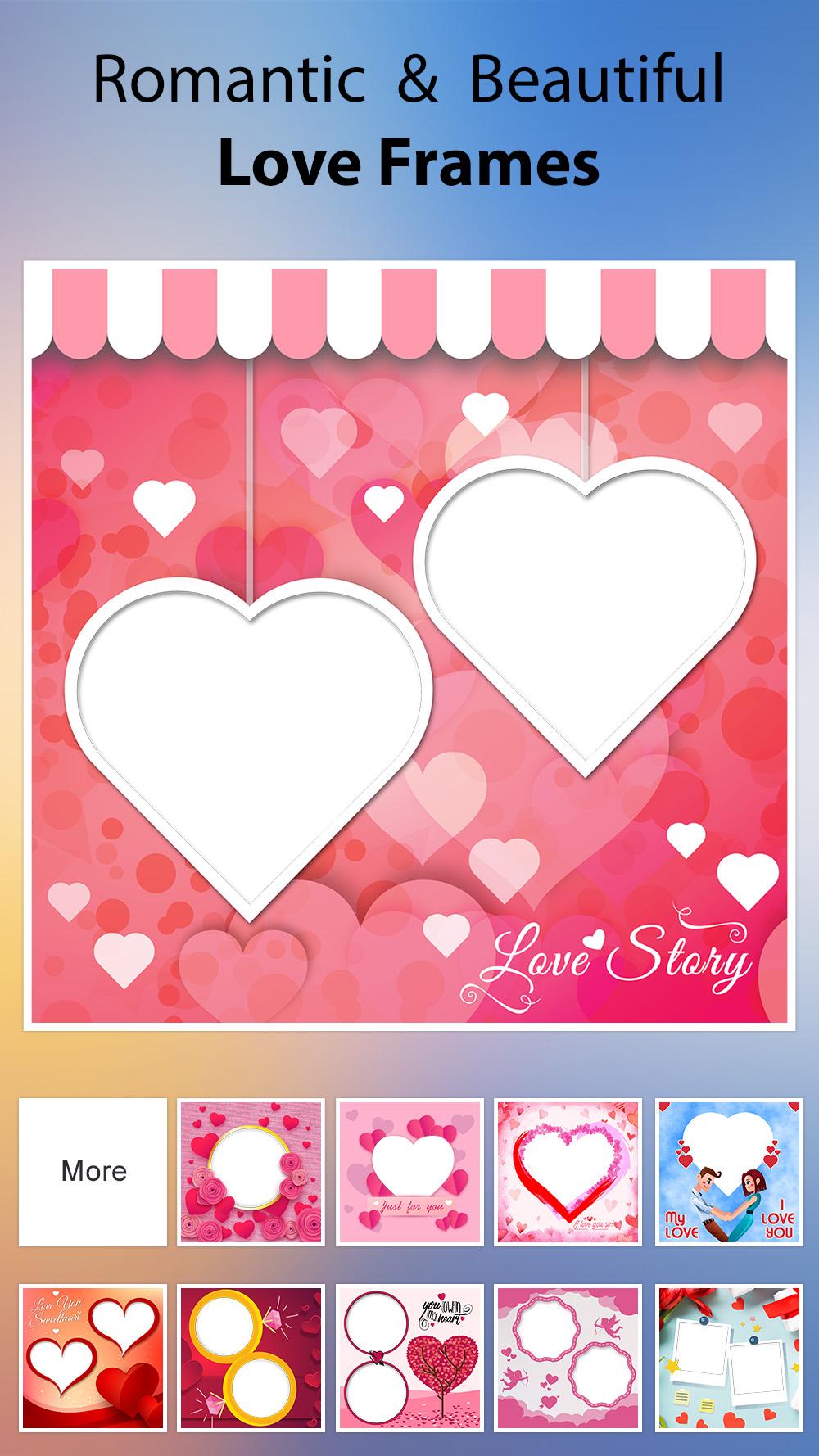 اسکرین شات 1 برنامه LovePhoto - Love Frame, Collag