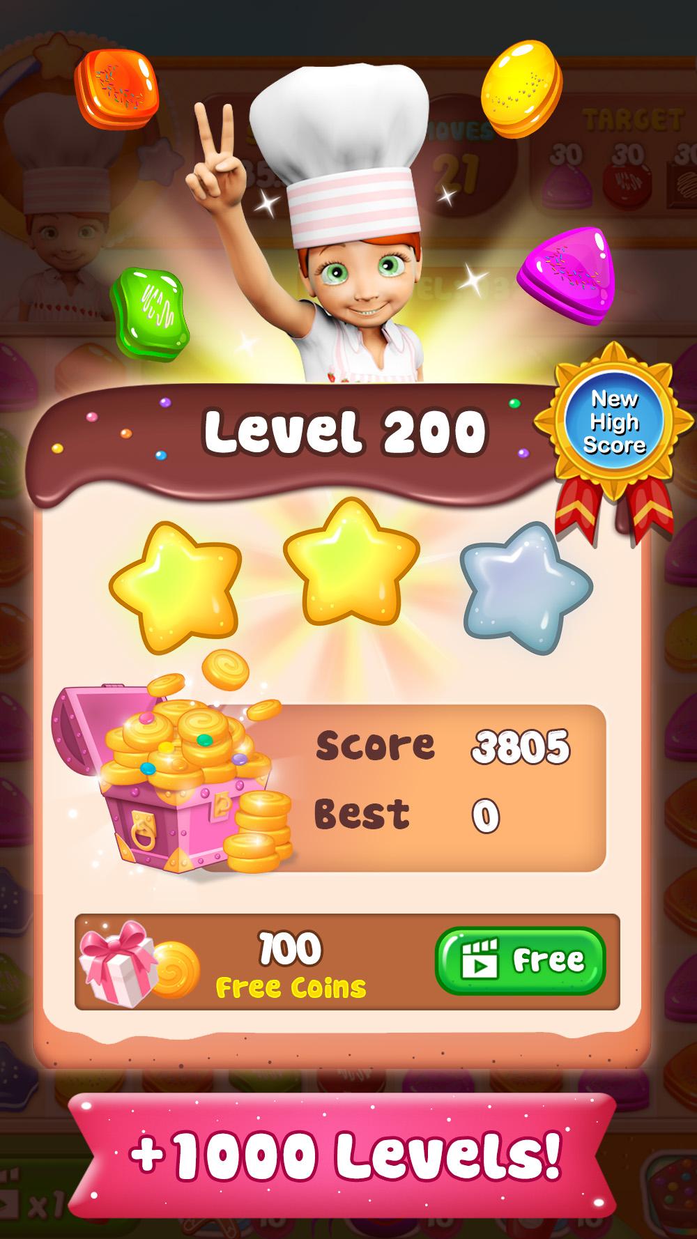 اسکرین شات 5 بازی Sweet Cookies Time