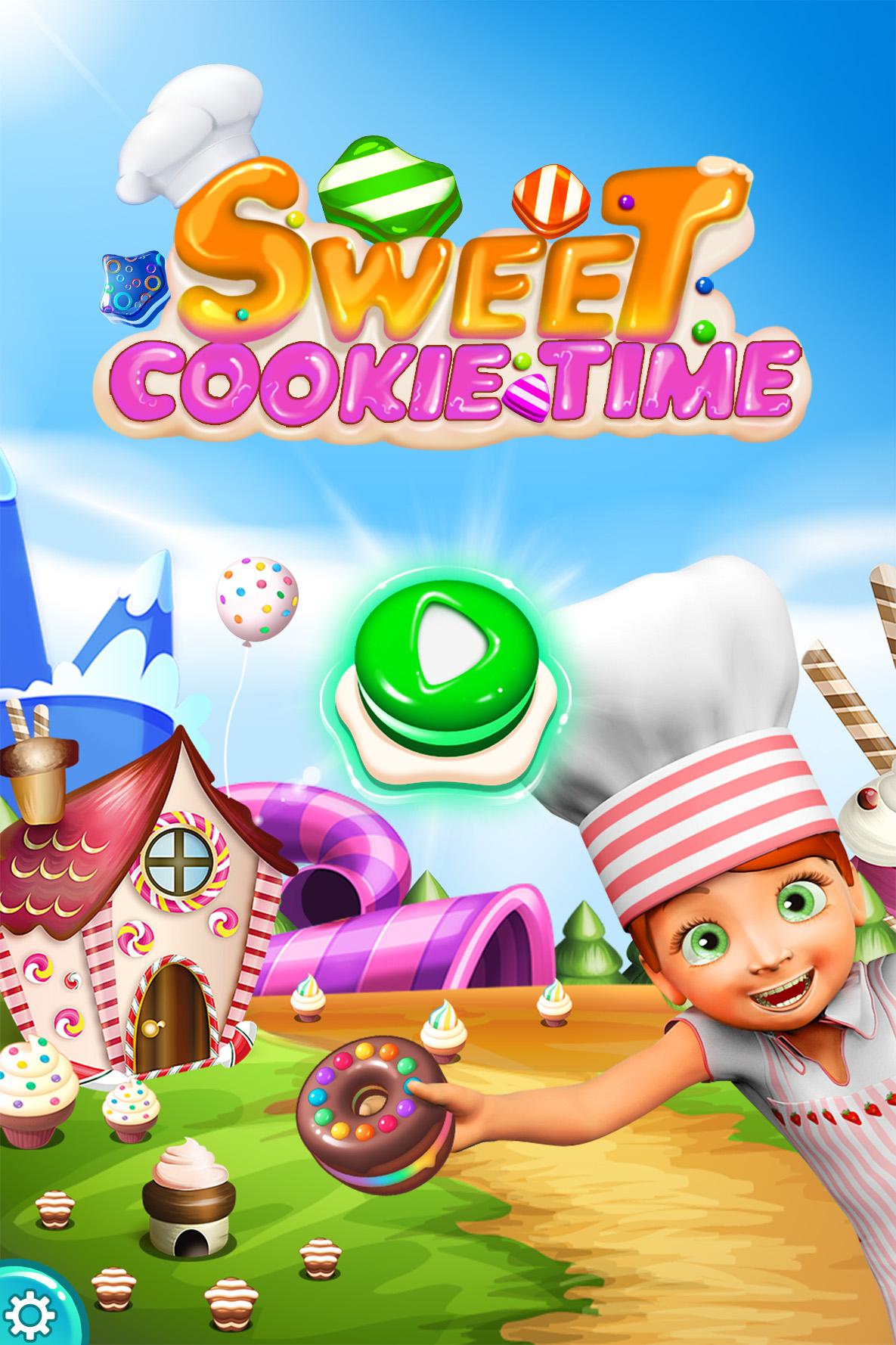 اسکرین شات 1 بازی Sweet Cookies Time