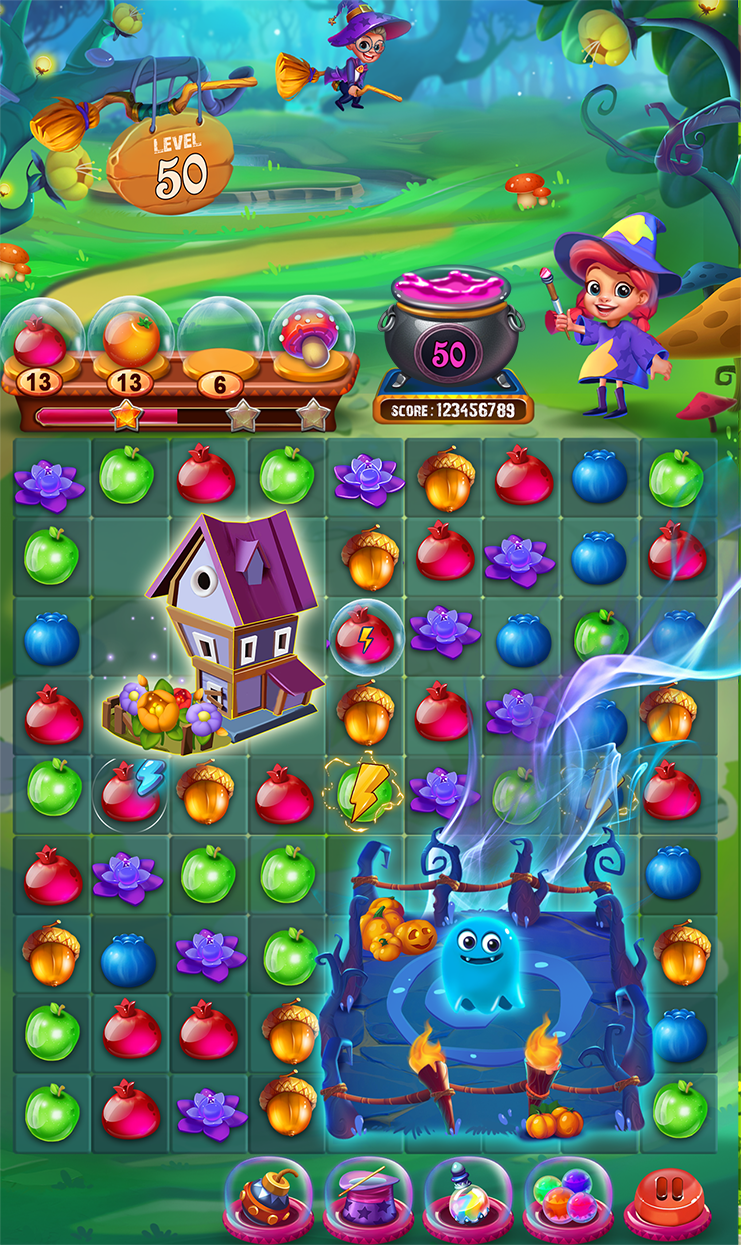 اسکرین شات 6 بازی Witch Forest Magic Adventure