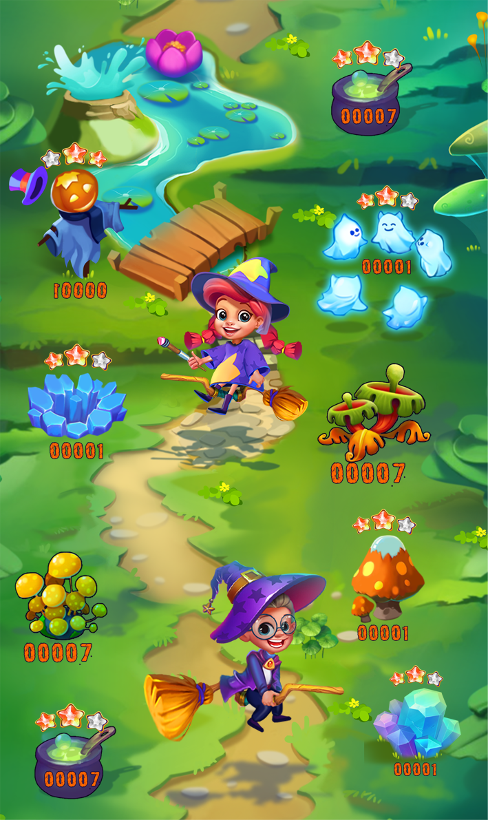 اسکرین شات 5 بازی Witch Forest Magic Adventure