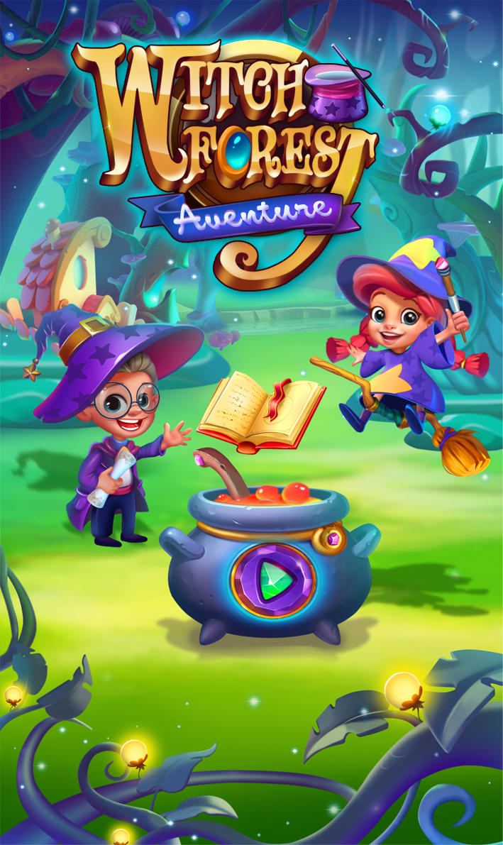 اسکرین شات 1 بازی Witch Forest Magic Adventure