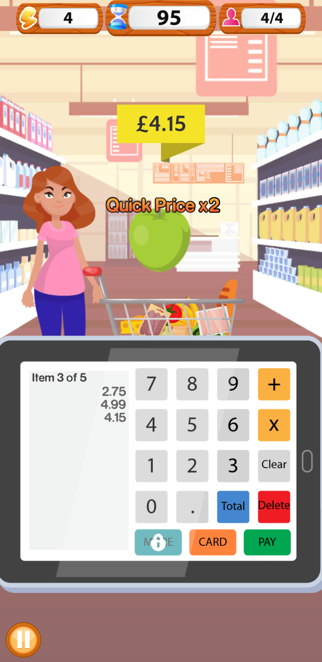 اسکرین شات 2 بازی Supermarket Cashier Simulator