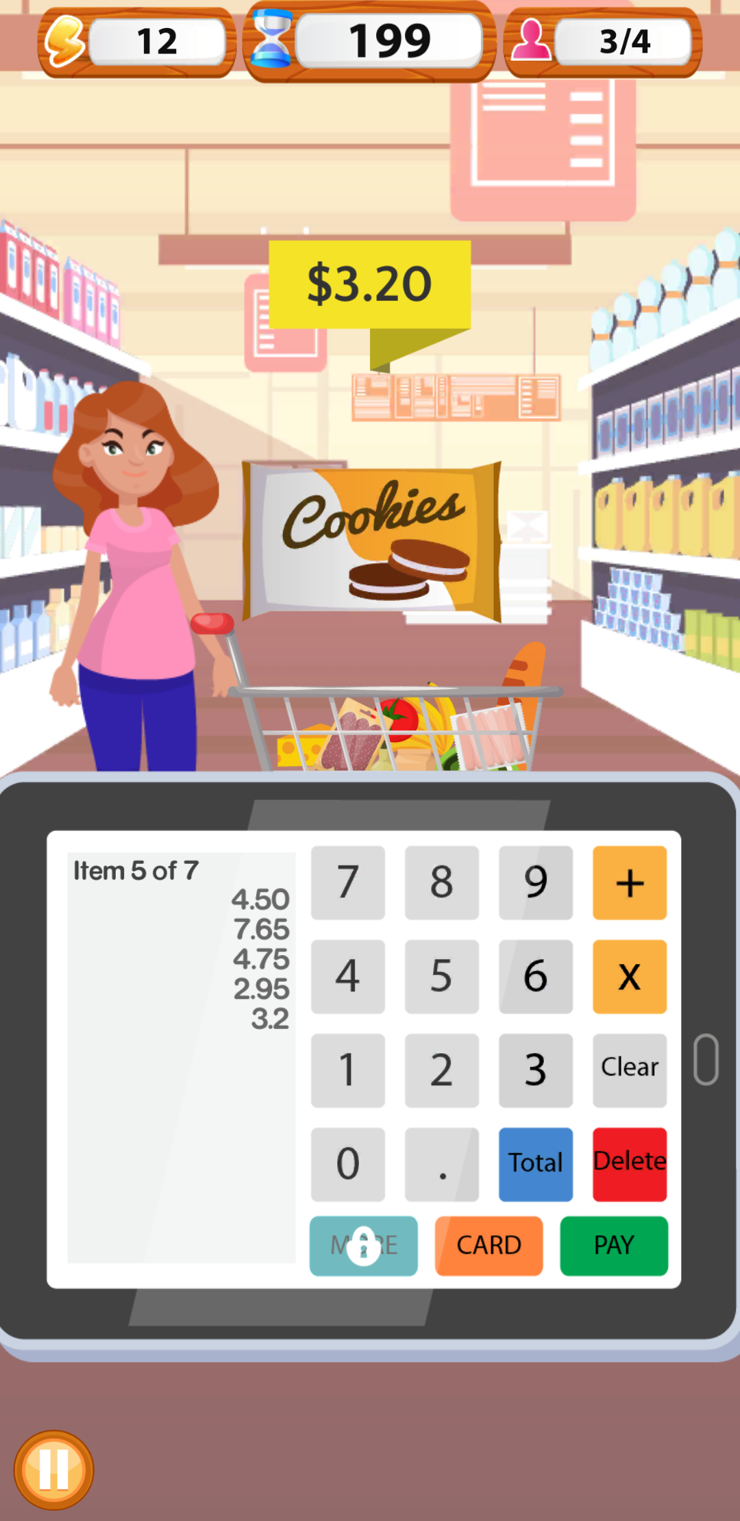 اسکرین شات 2 بازی Supermarket Cashier Simulator